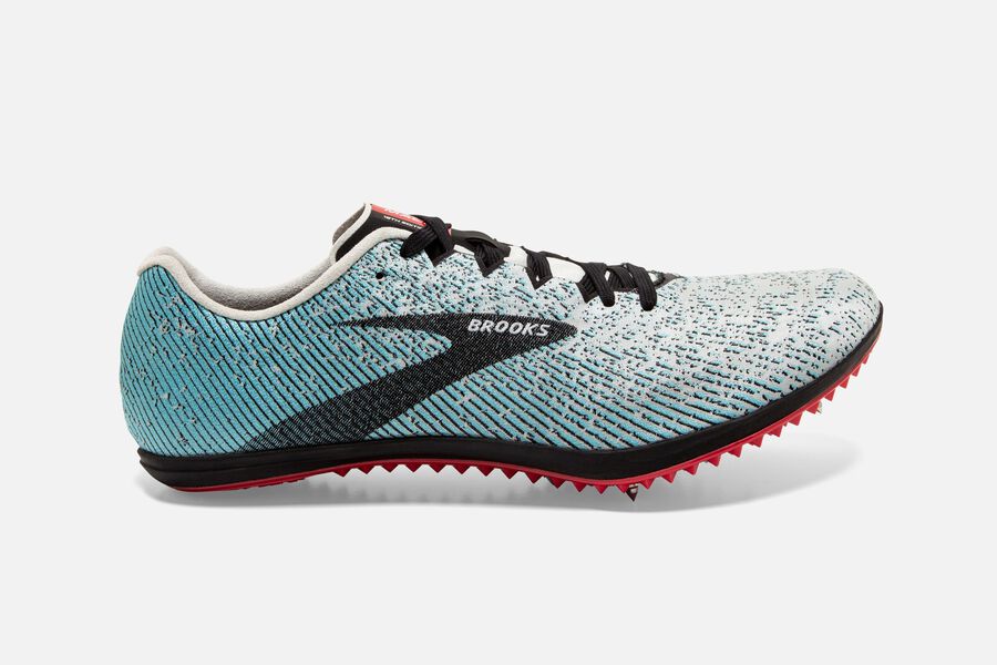 Spikes Atletismo Brooks Mach 19 Masculino Brasil - Cinzentas/Pretas 8243610-CT